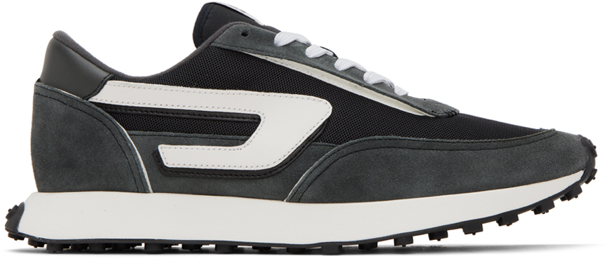 Diesel Gray S-Racer LC Sneakers Diesel