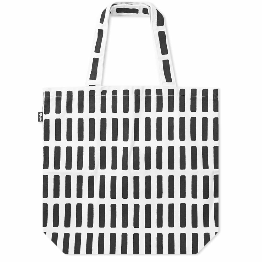 Artek Siena Canvas Bag in White/Black Artek