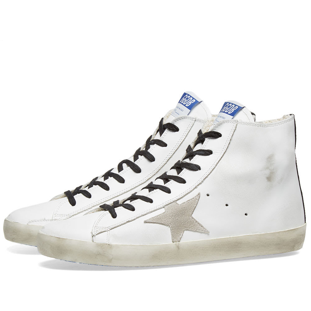 Golden Goose Francy Leather Hi Sneaker Golden Goose Deluxe Brand