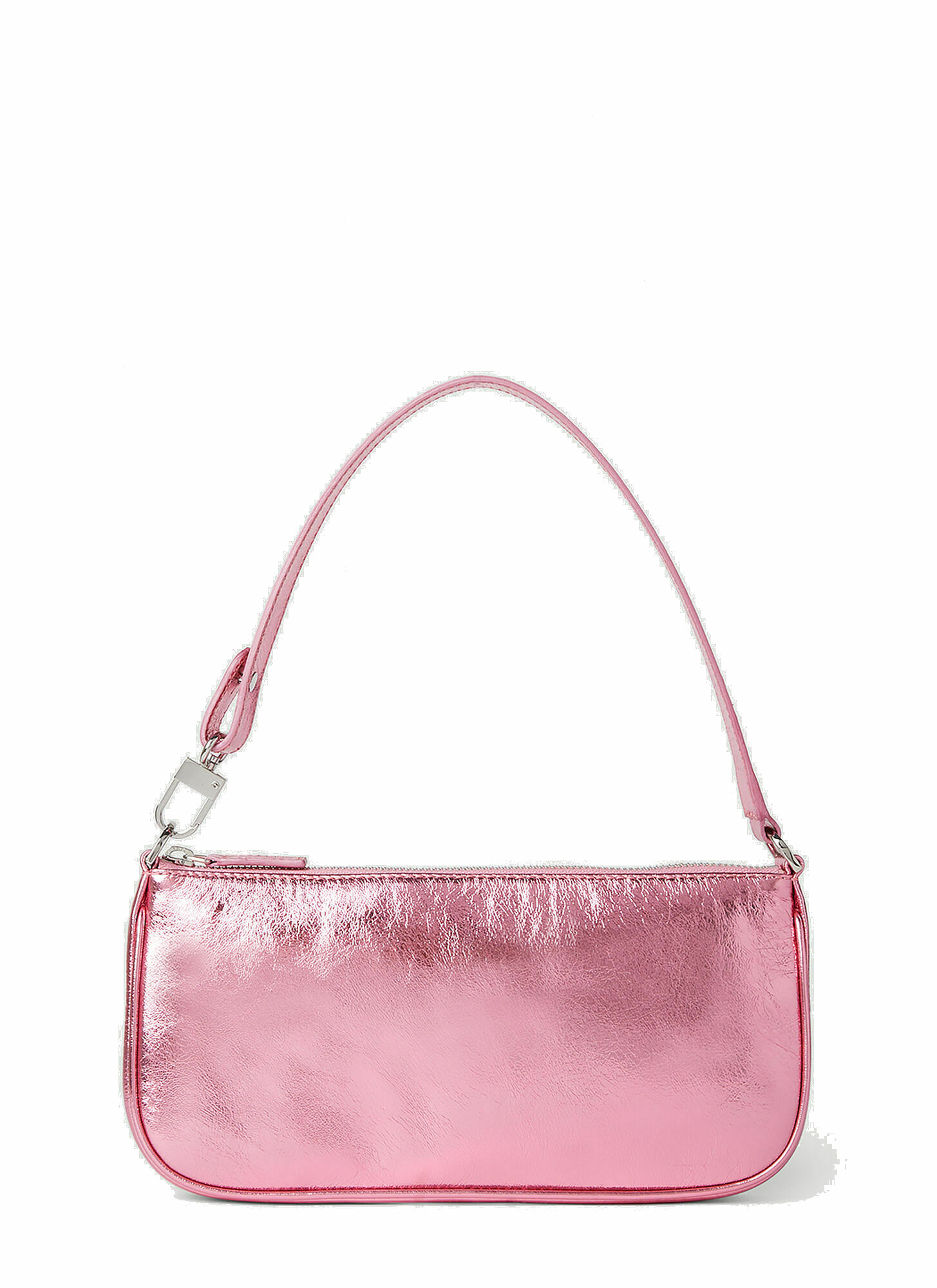 BY FAR - Rachel Shoulder Bag in Pink By Far