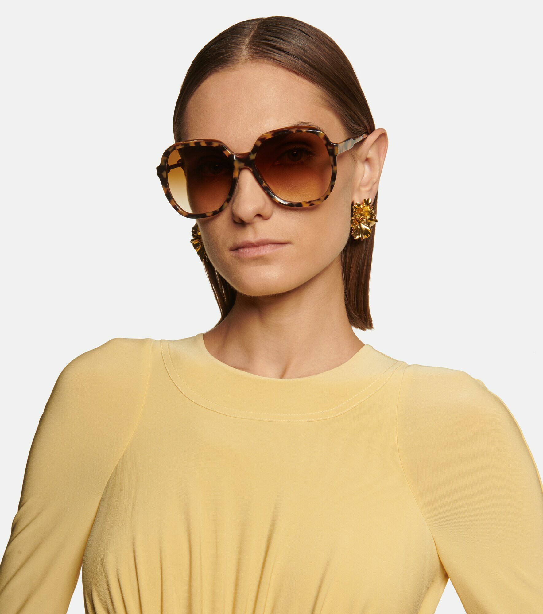 Victoria Beckham Multicolor Acetate Sunglasses