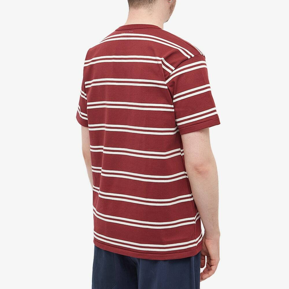 The Real McCoy's Men's The Real McCoys Joe McCoy Double Stripe TShirt