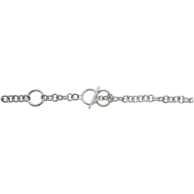 silver chain link belt