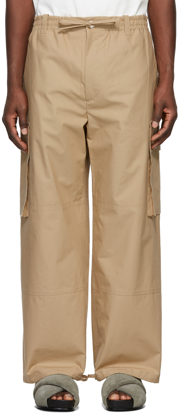Jil Sander Brown Cargo Pants Jil Sander
