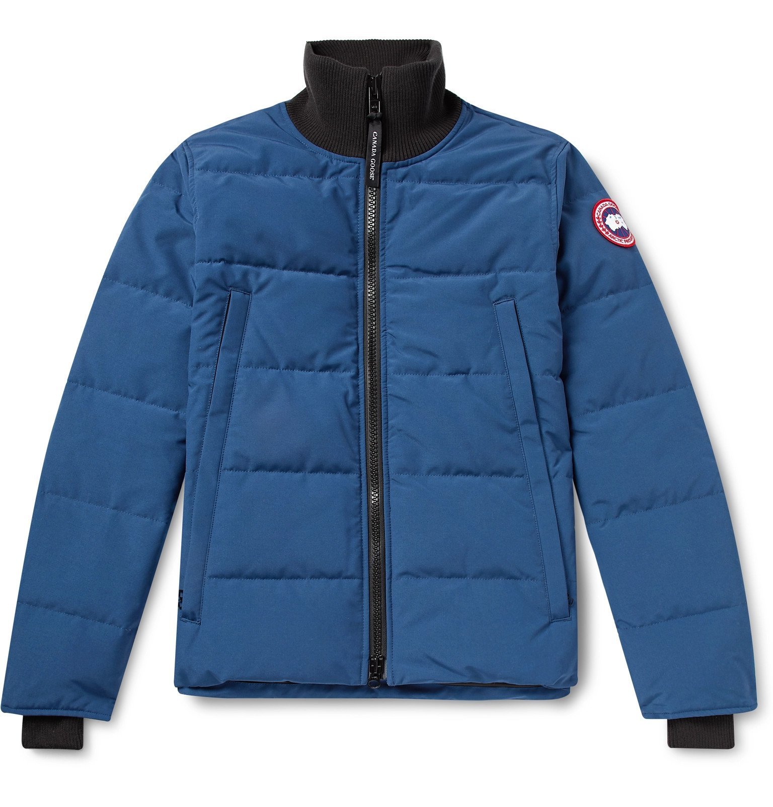 Canada Goose Woolford Slim Fit Quilted Arctic Tech Down Jacket Blue   Image 