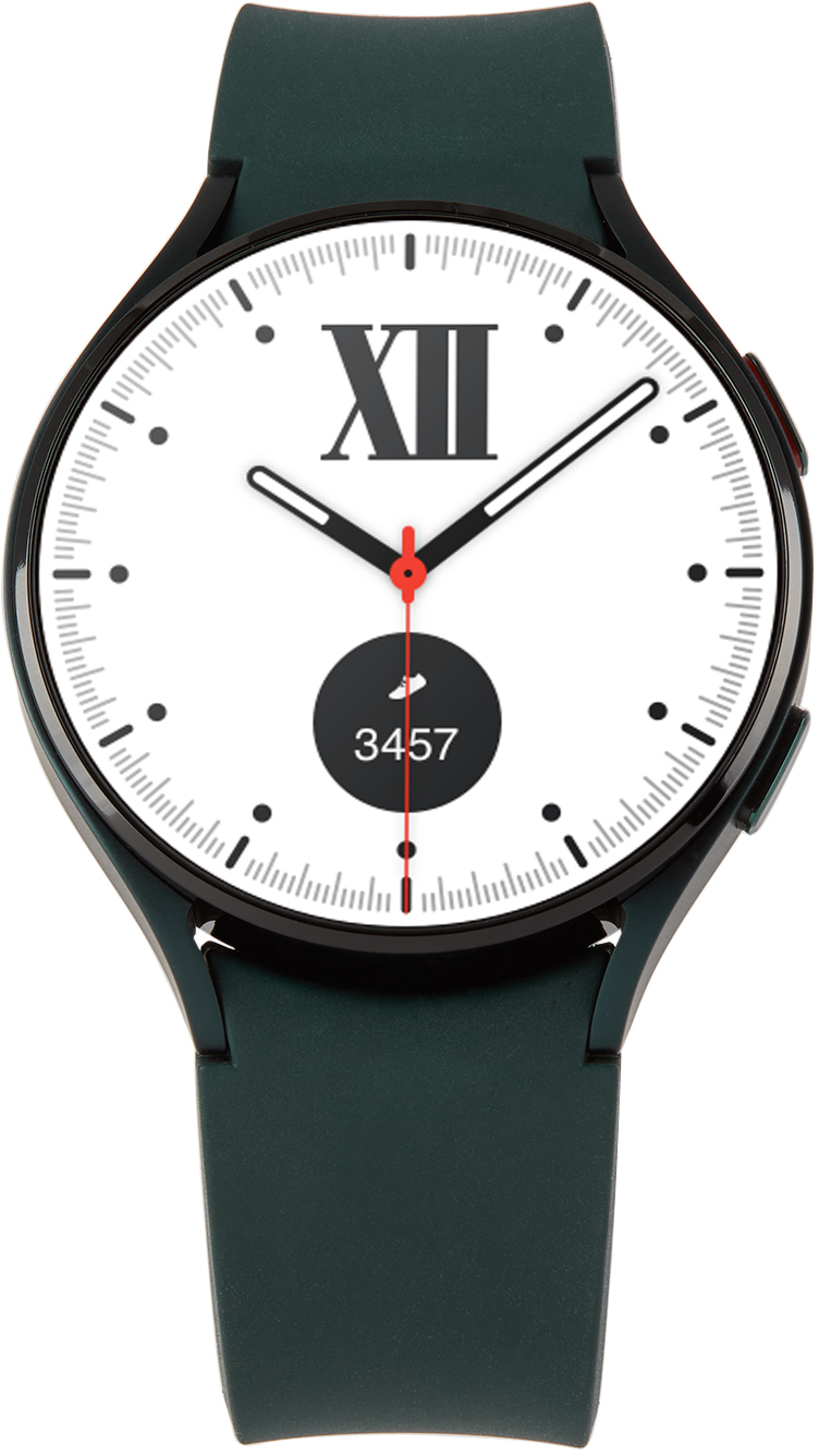 Samsung Green Galaxy Watch4 Smart Watch, 44 mm samsung