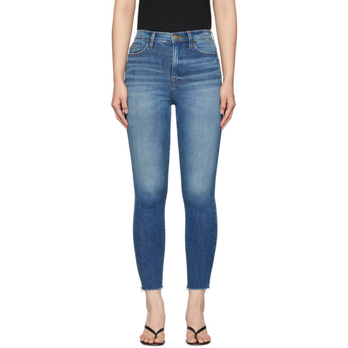 High Rise Cigarette Jeans Frame Denim