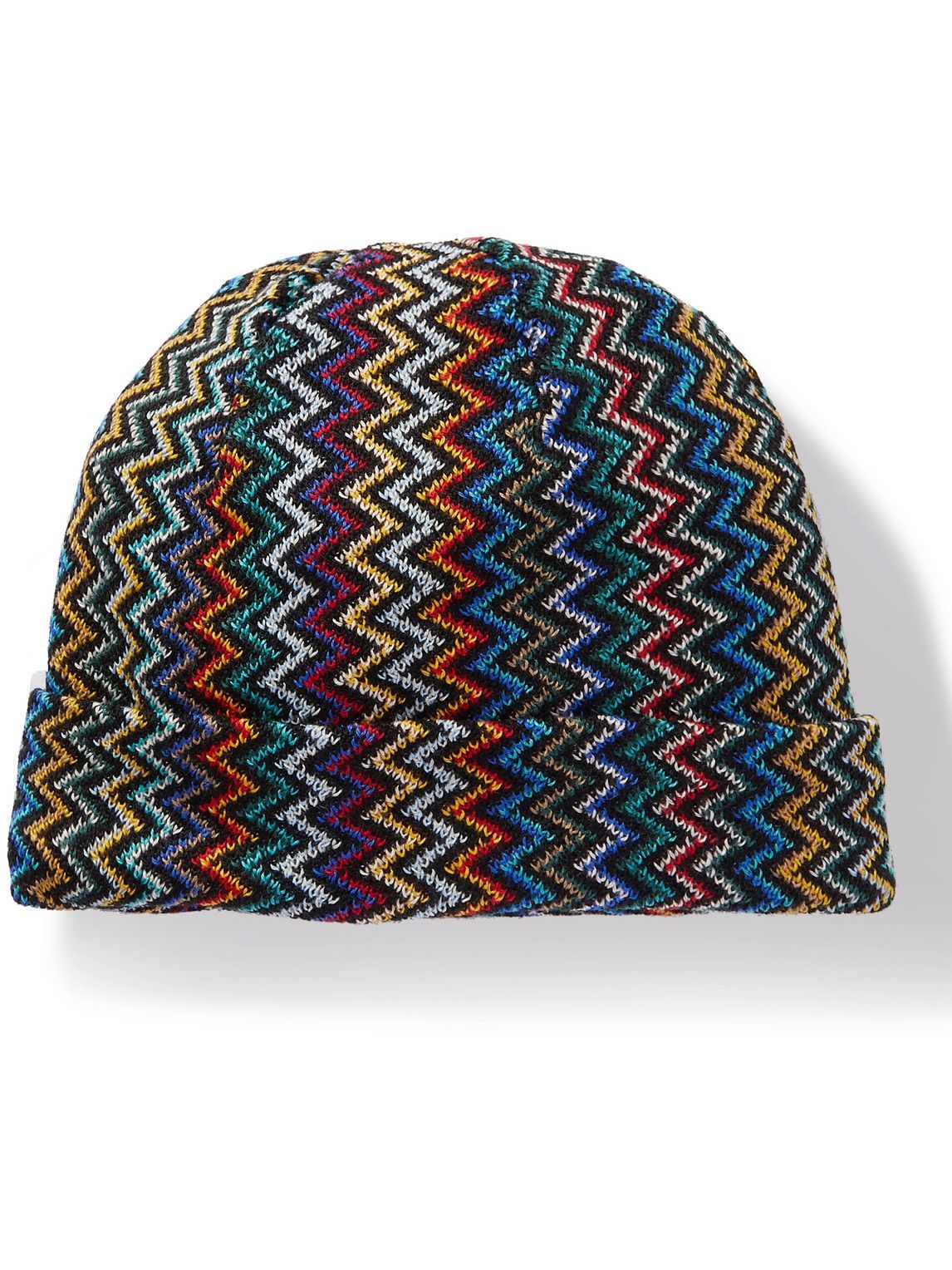 Crochet-Knit Wool-Blend Beanie Missoni