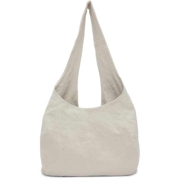 Lauren Manoogian Beige Post Bag Lauren Manoogian