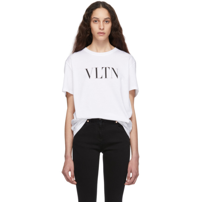 Valentino White VLTN T-Shirt Valentino