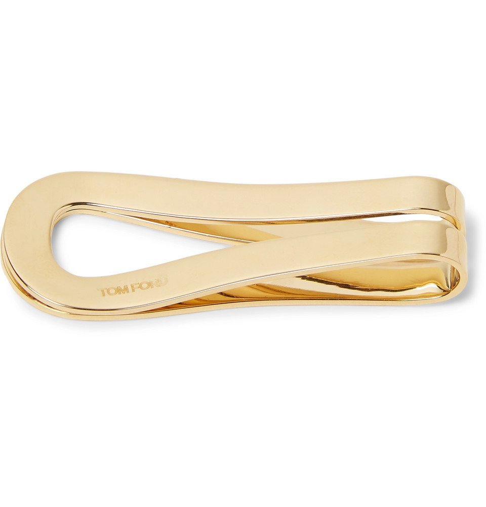 tom ford money clip gold