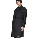 1017 ALYX 9SM Black Mackintosh Edition Belted Coat