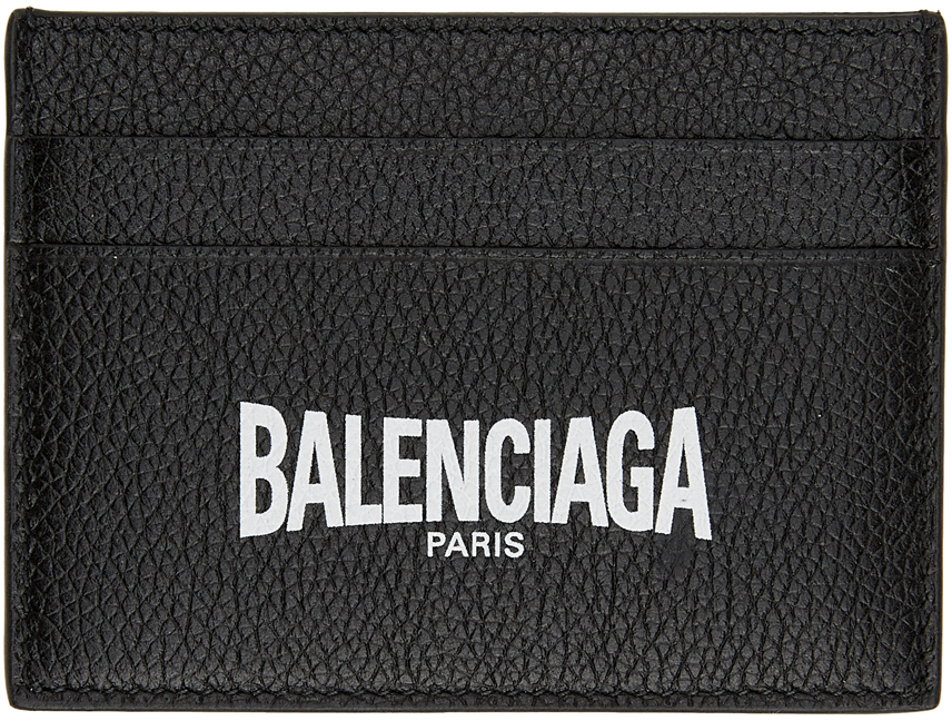 Balenciaga Black Logo Card Holder Balenciaga