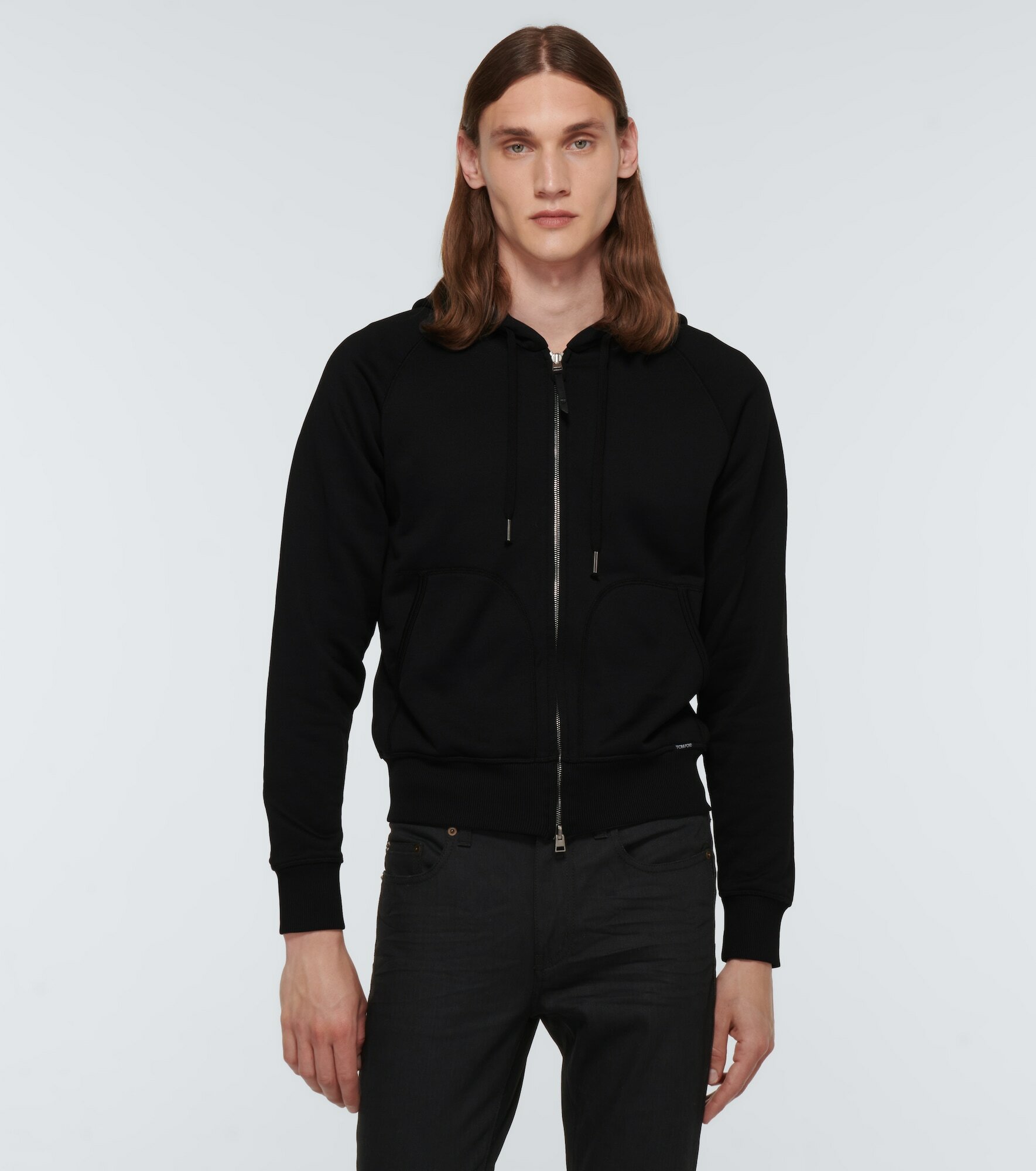 Tom Ford - Hooded zipped jacket TOM FORD