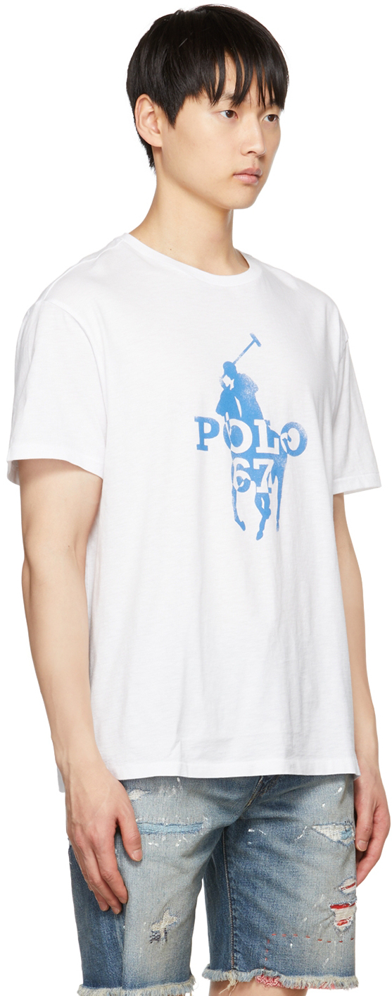 Polo Ralph Lauren White Big Pony T-Shirt