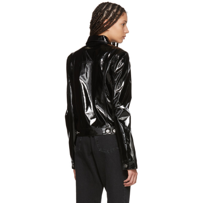 helmut lang vinyl jacket