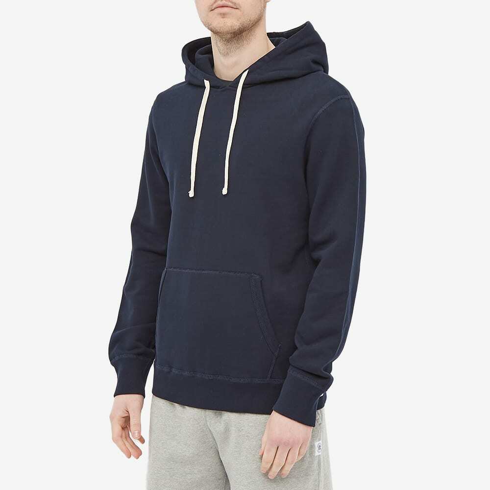Reigning Champ Men's Popover Hoody in Navy Reigning Champ