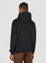 Captek Print Hooded Sweatshirt in Black