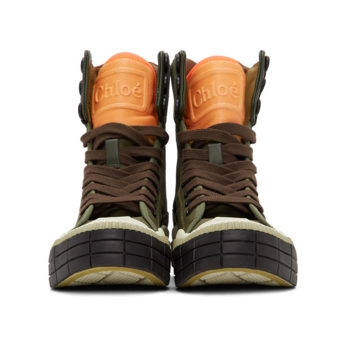 chloe clint high top sneakers