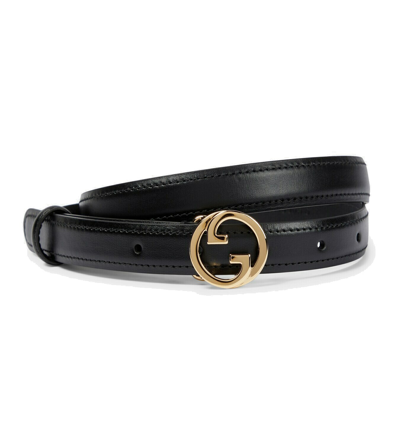 Gucci - Blondie Interlocking G leather belt Gucci