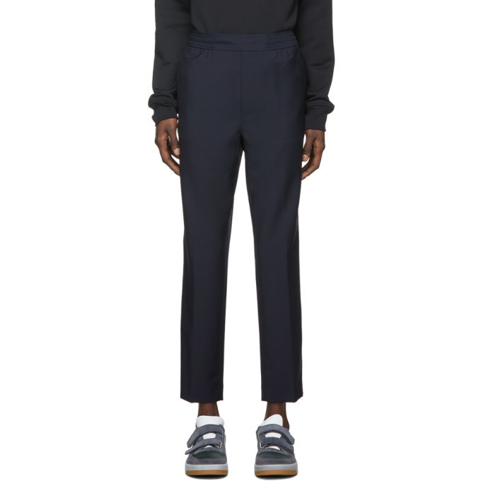 Acne Studios Navy Pismo Trousers Acne 