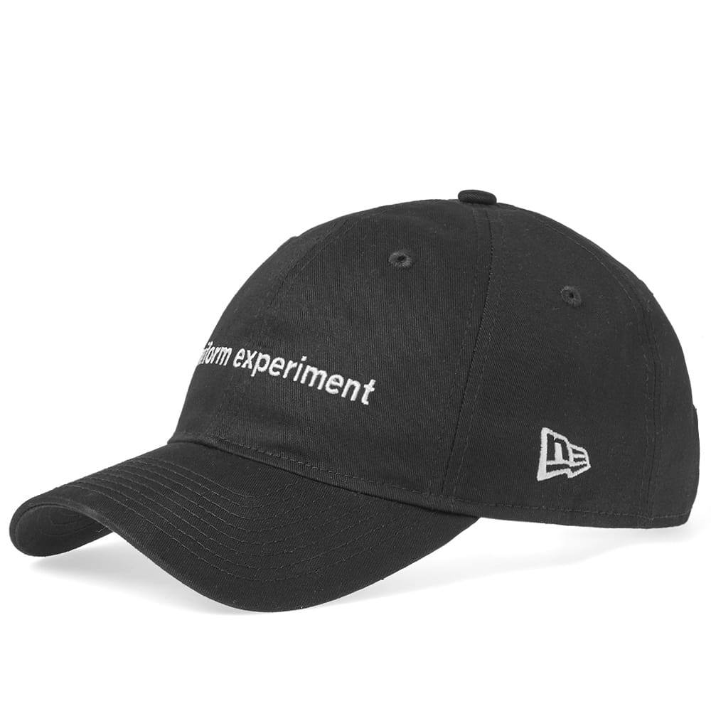 Uniform Experiment x New Era 9Twenty Logo Cap Black Uniform Experiment
