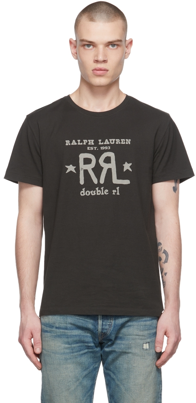 rrl black t shirt