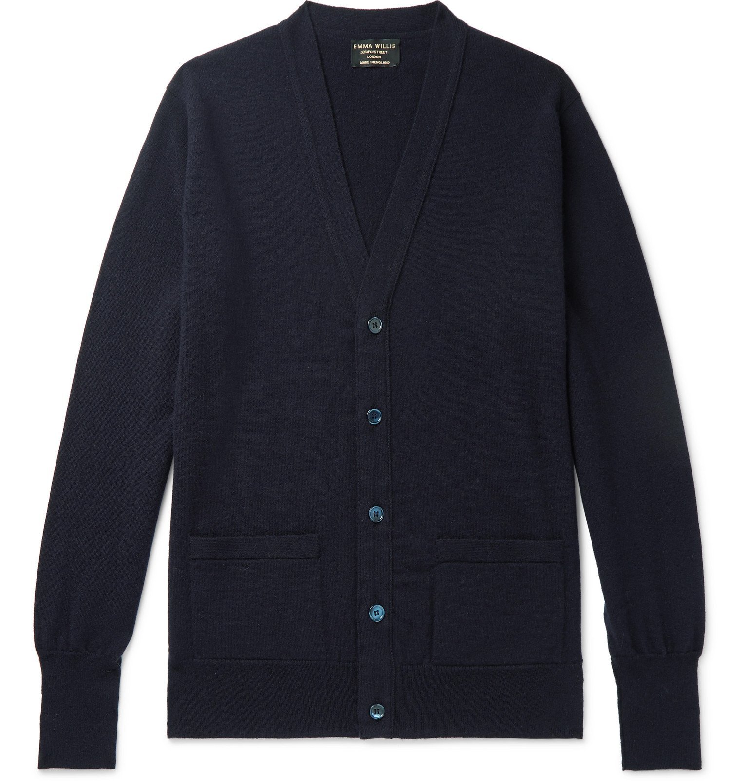 Emma Willis - Cashmere Cardigan - Blue Emma Willis