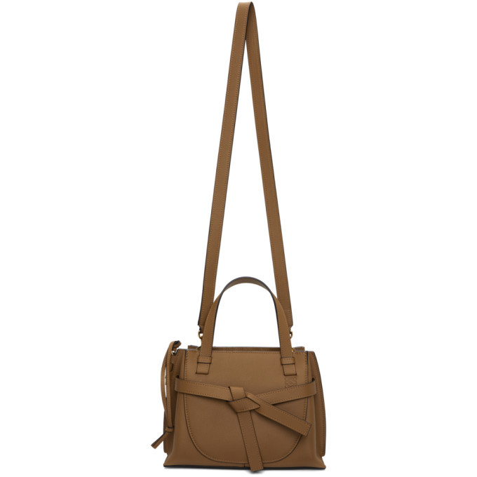 Loewe Tan Mini Gate Top Handle Bag Loewe