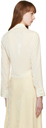 Reformation Off-White Cam Shirt