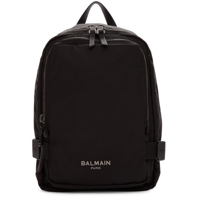 Balmain Black Urban Backpack Balmain