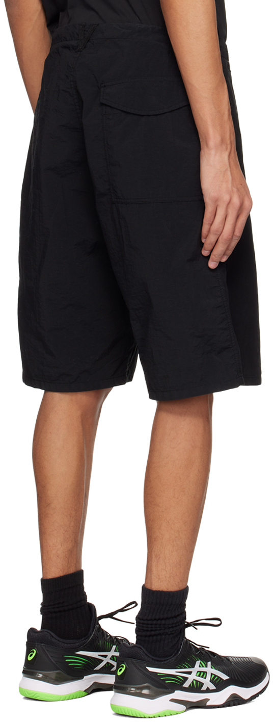 NEMEN® Black Baggy Shorts Nemen