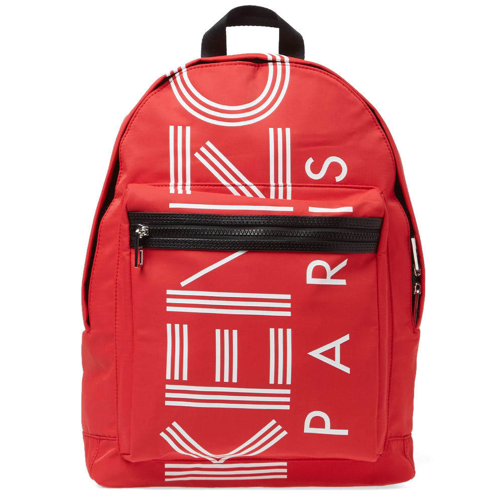 red kenzo backpack