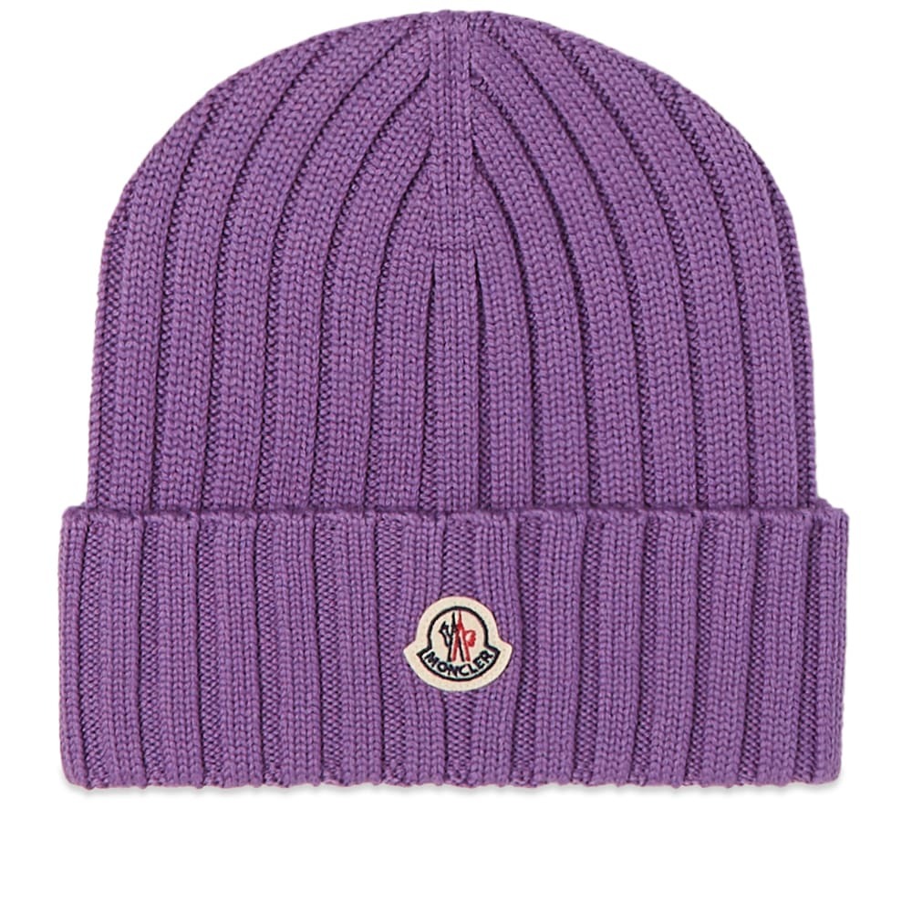 moncler white beanie hat