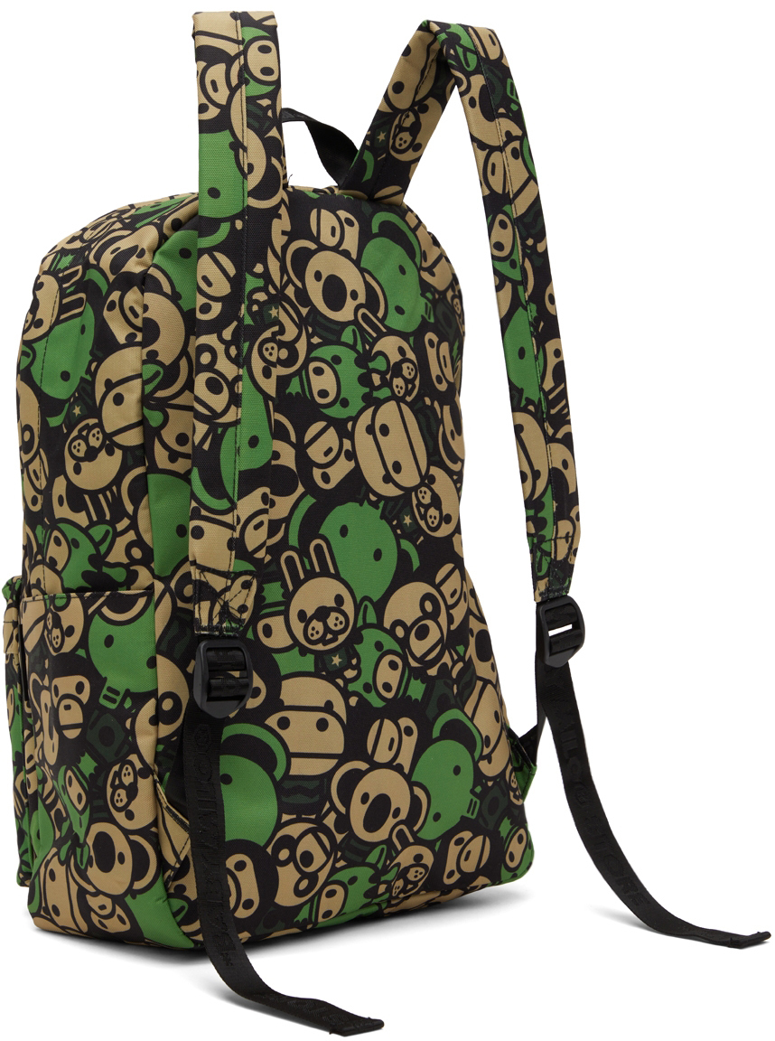 BAPE Green Baby Milo Backpack A Bathing Ape