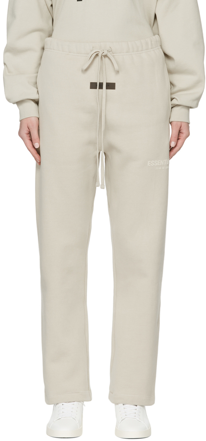 beige relaxed pants
