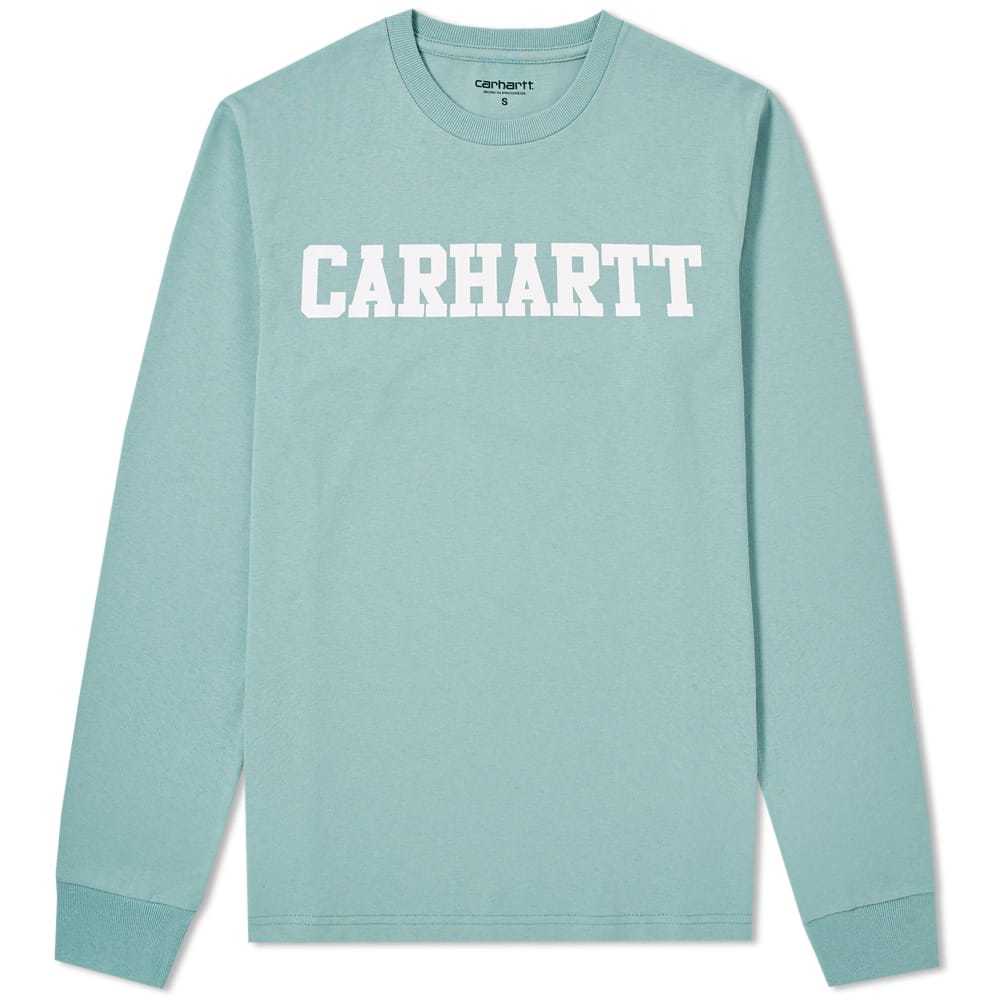 Carhartt Long Sleeve College Tee Green Carhartt WIP