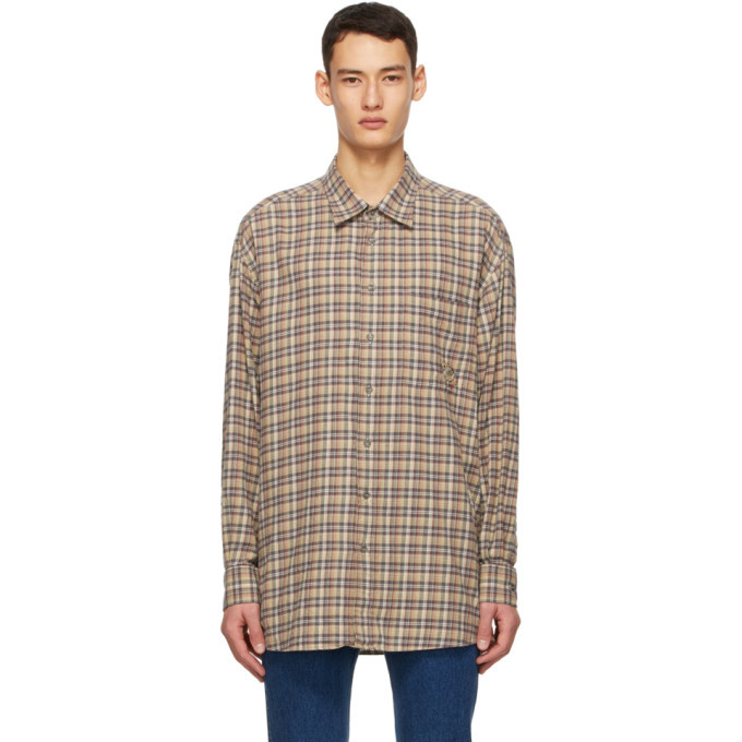 gucci flannel shirt