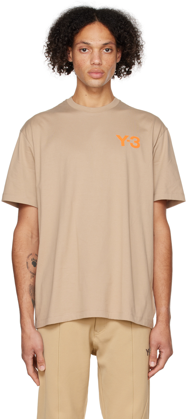 Y-3 Beige Classic T-Shirt Y-3