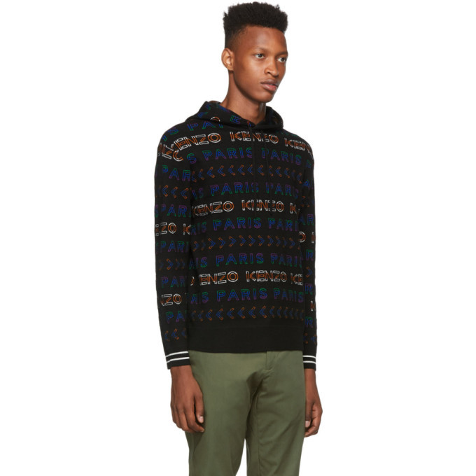 Kenzo Multicolor Wool Allover Logo 