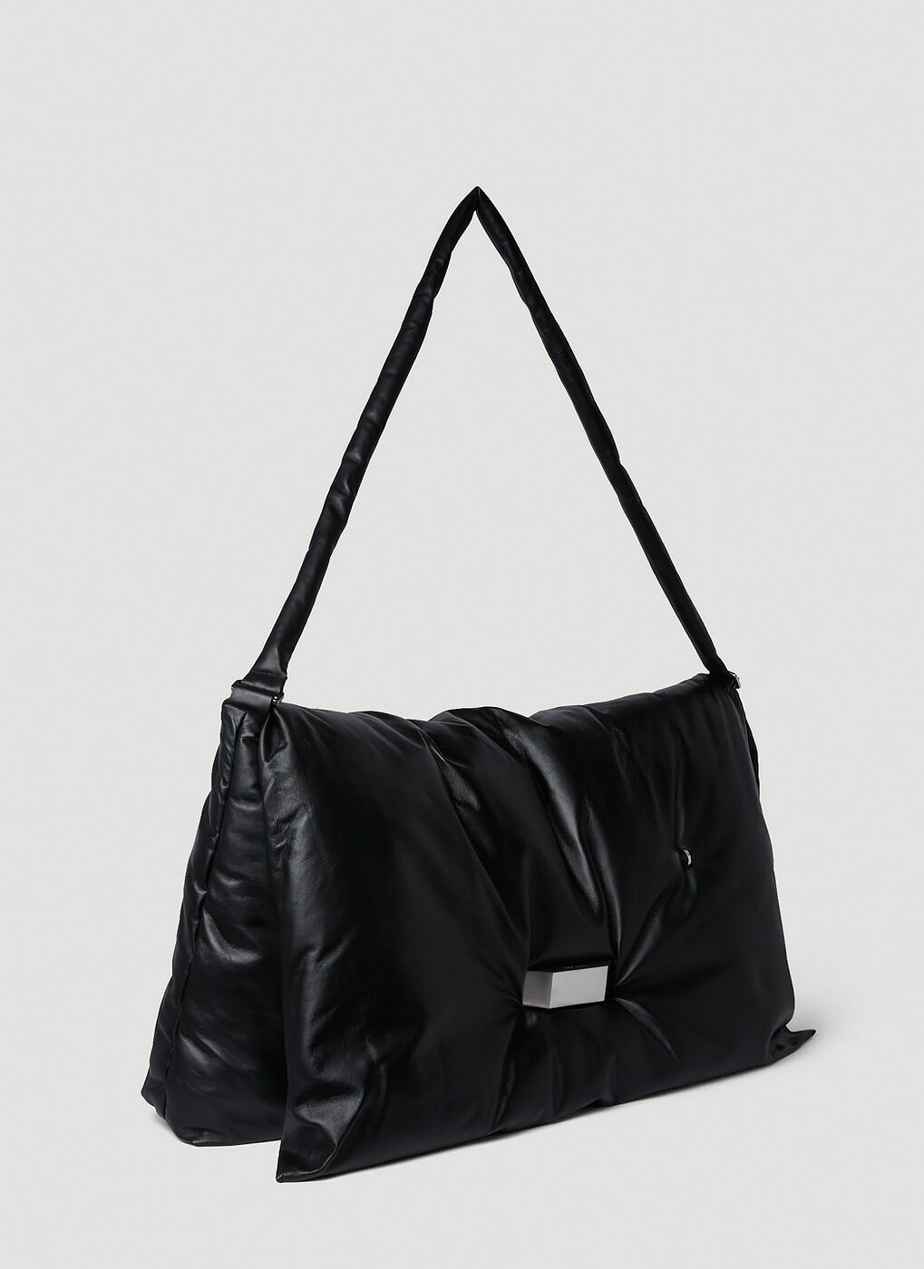 Pillow Tote Bag in Black