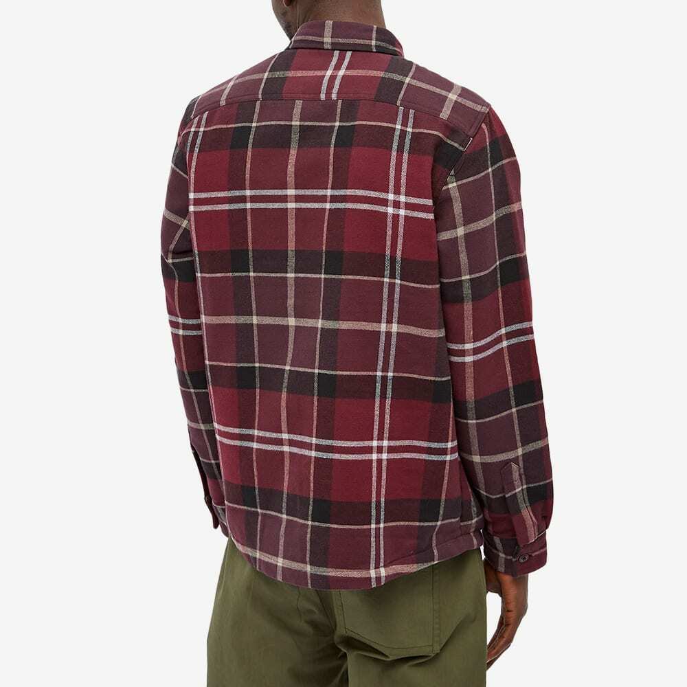 Barbour Men's Cannich Overshirt In Winter Red Tartan Barbour