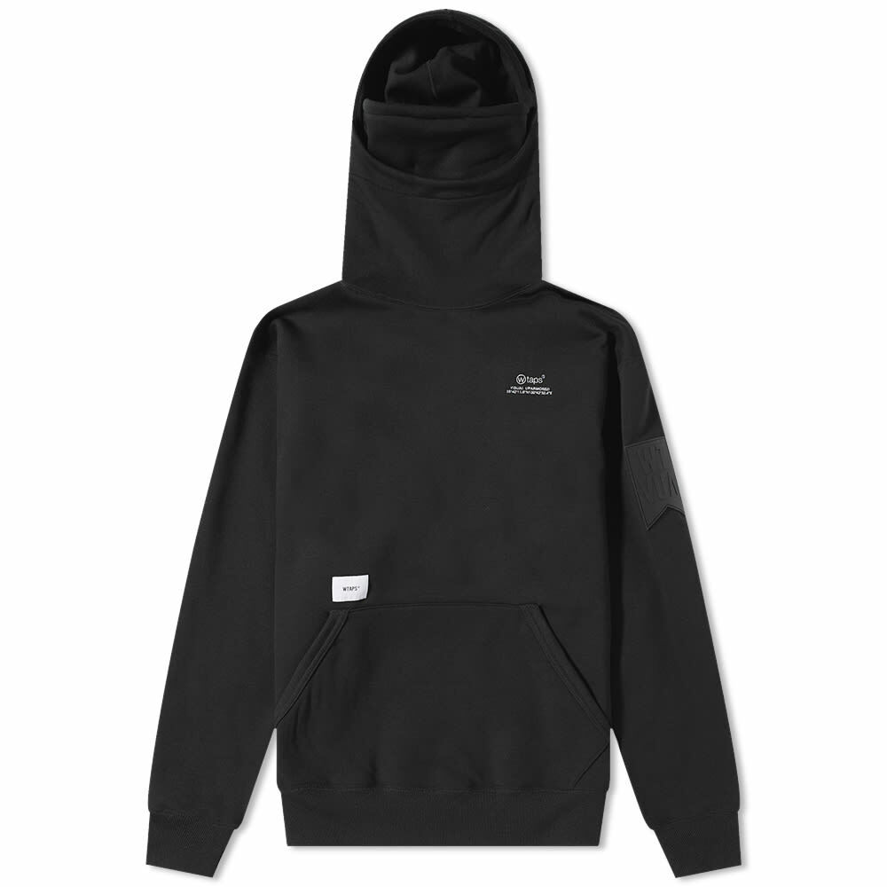 WTAPS Men's Seal Hoody in Black WTAPS