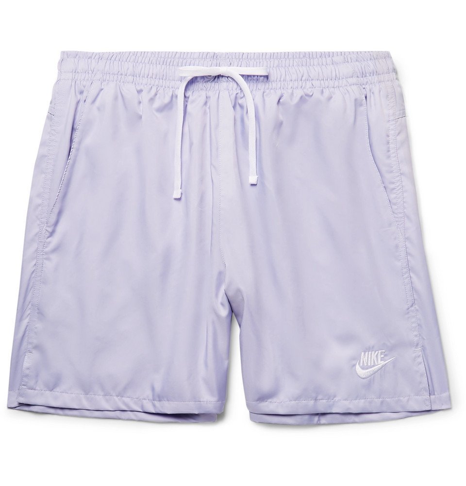 lilac nike shorts