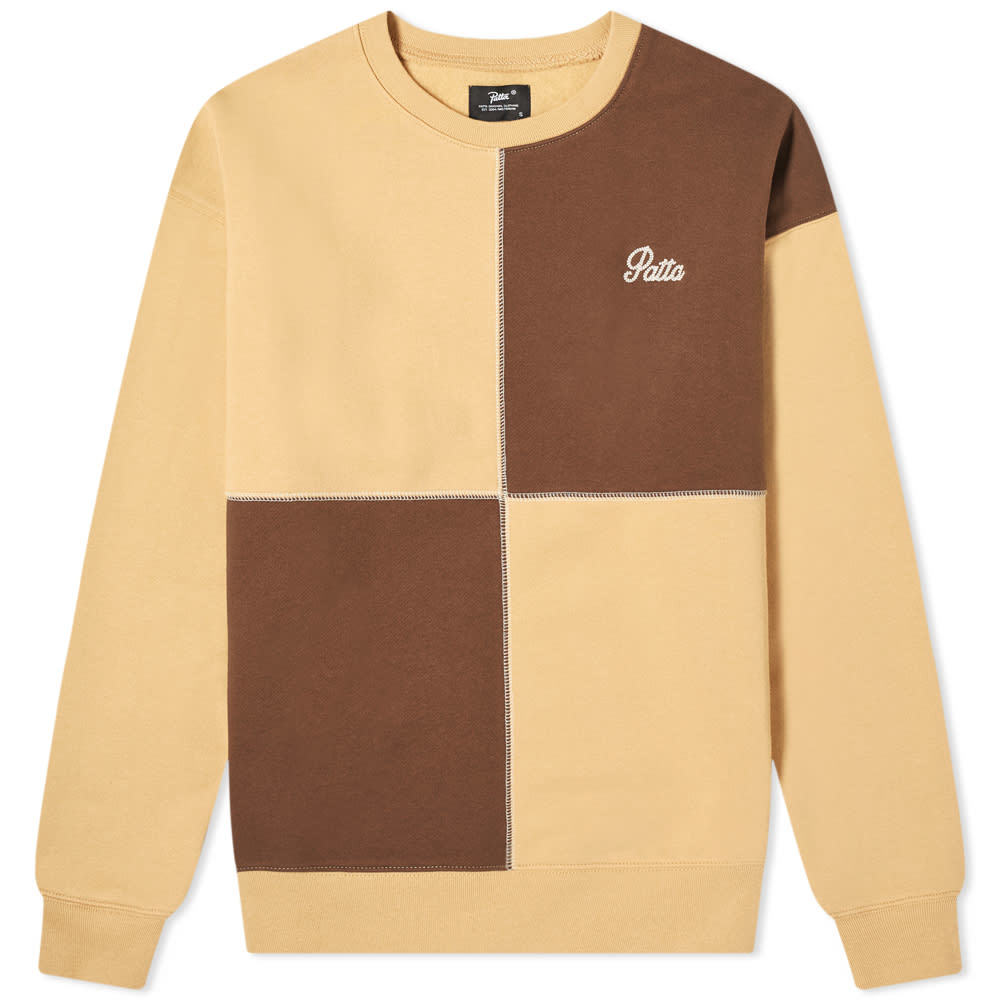 Patta colour block sweatshirt Clearance