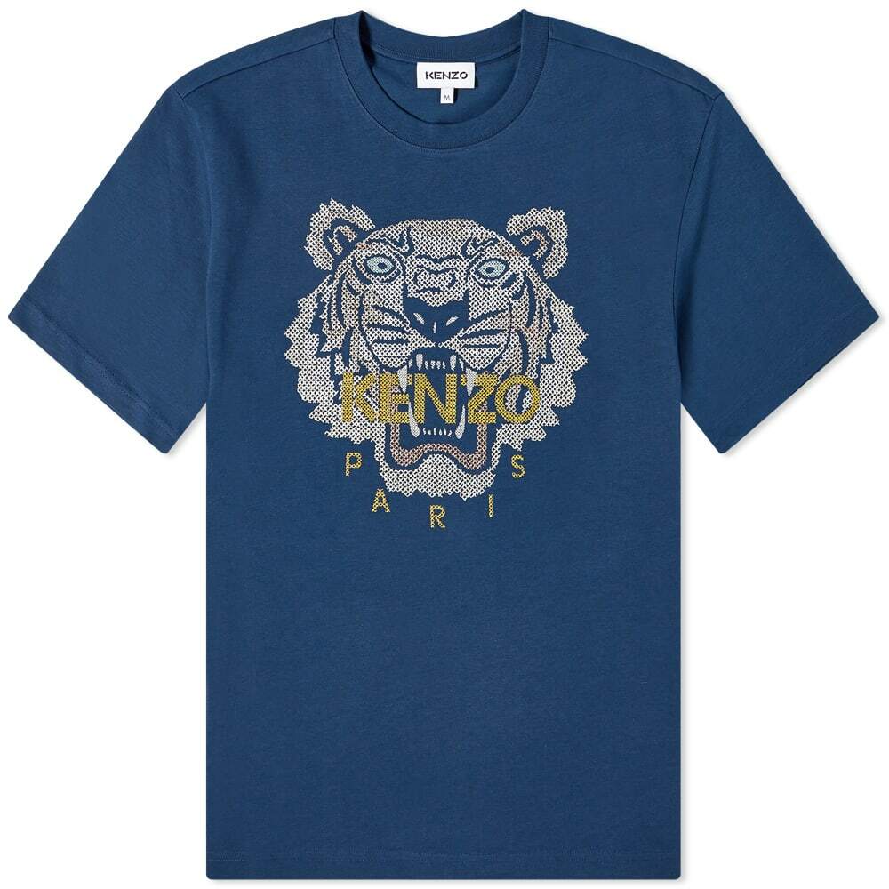 Kenzo Embroidered Seasonal Tiger Relaxed Tee Kenzo