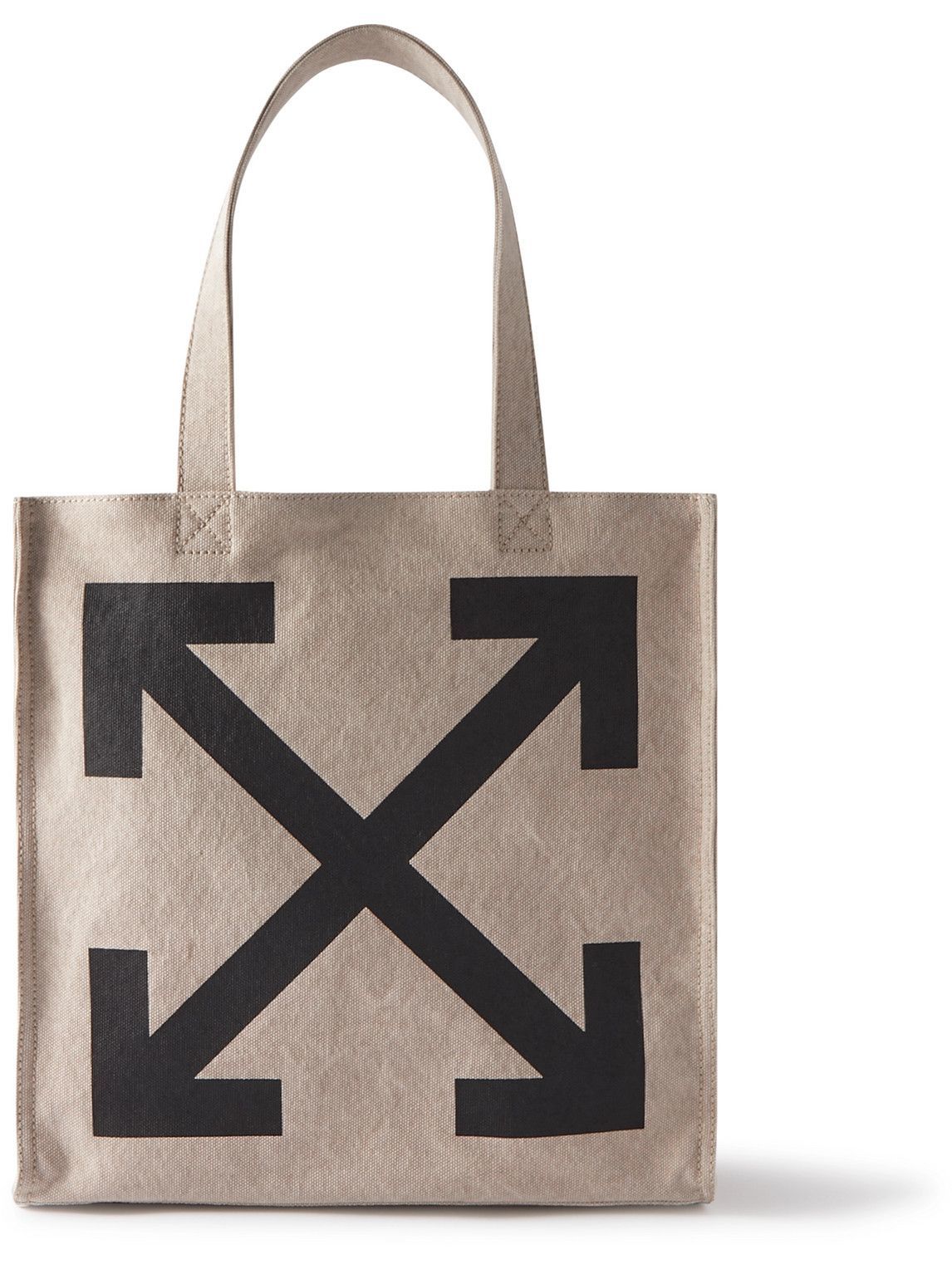 canvas tote bag off white