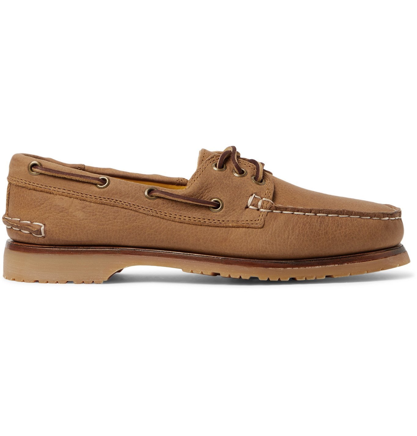 quoddy leather boat shoes