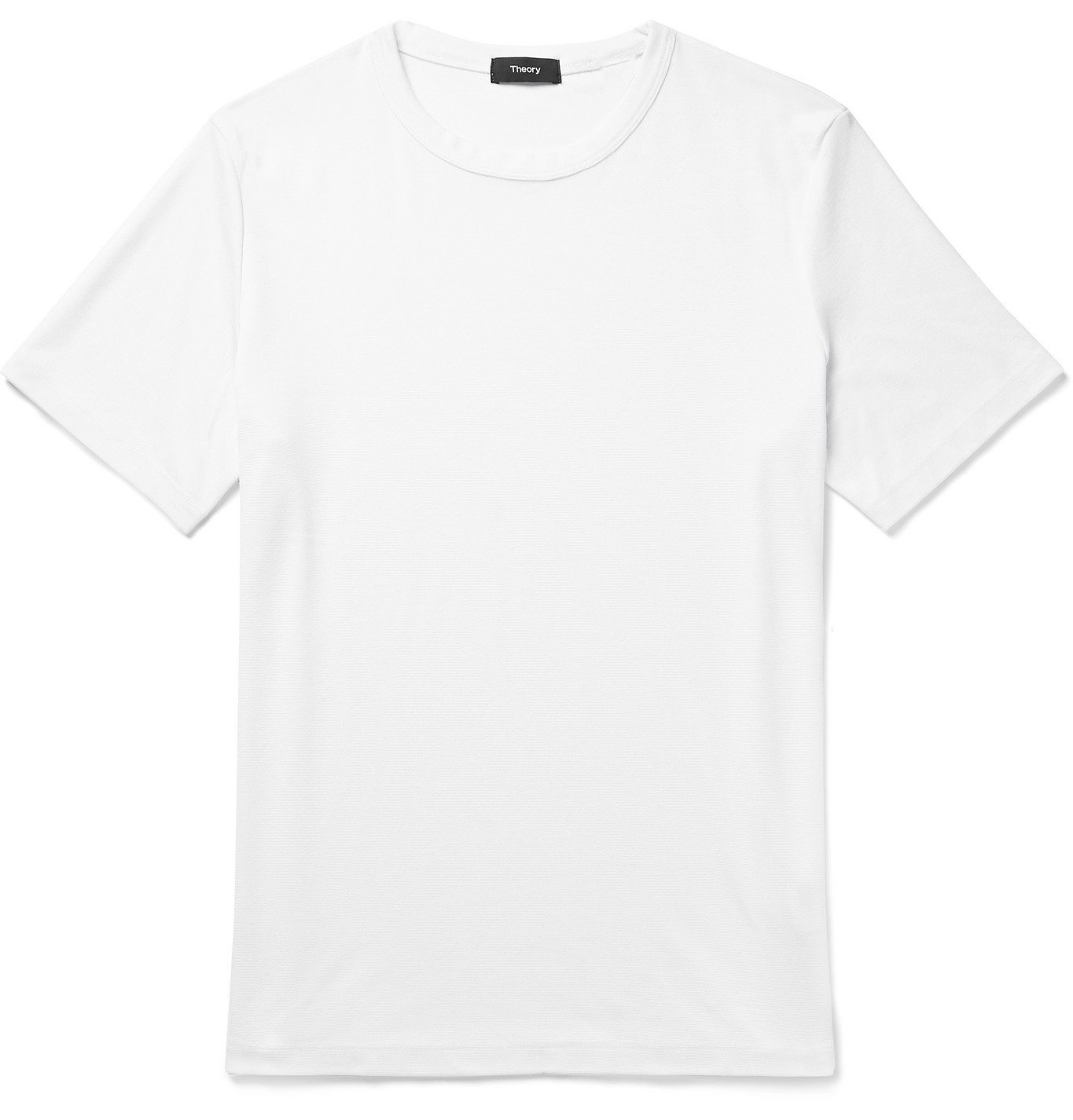 Theory - Essential Modal-Blend Jersey T-Shirt - White Theory