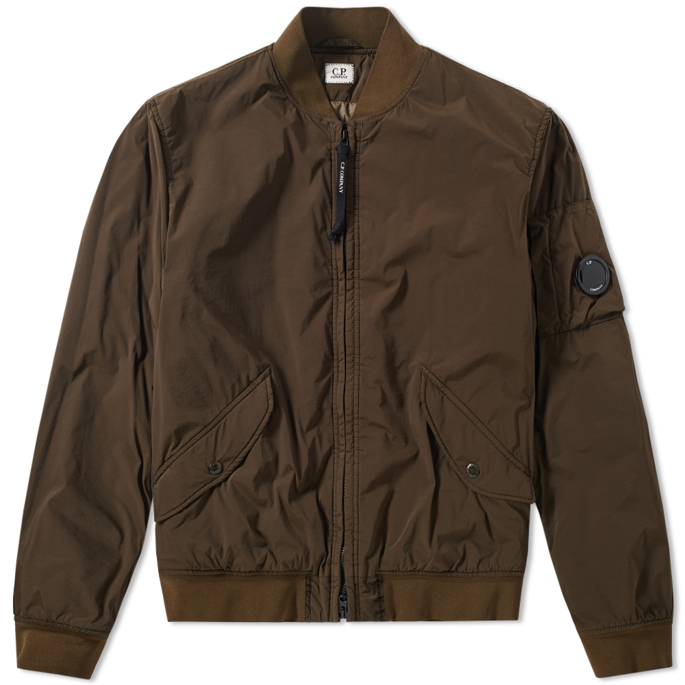 C.P. Company Garment Dyed Nycra Bomber Jacket C.P. Company